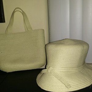 Baby GAP Toodler Girl Summer Hat and Purse Size 18-24 months